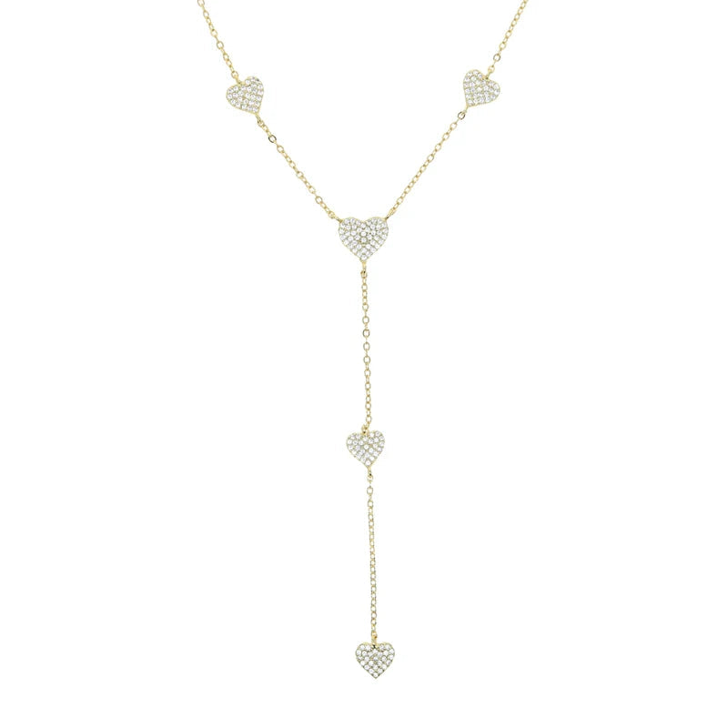 Herzkette Gold Mit Diamanten