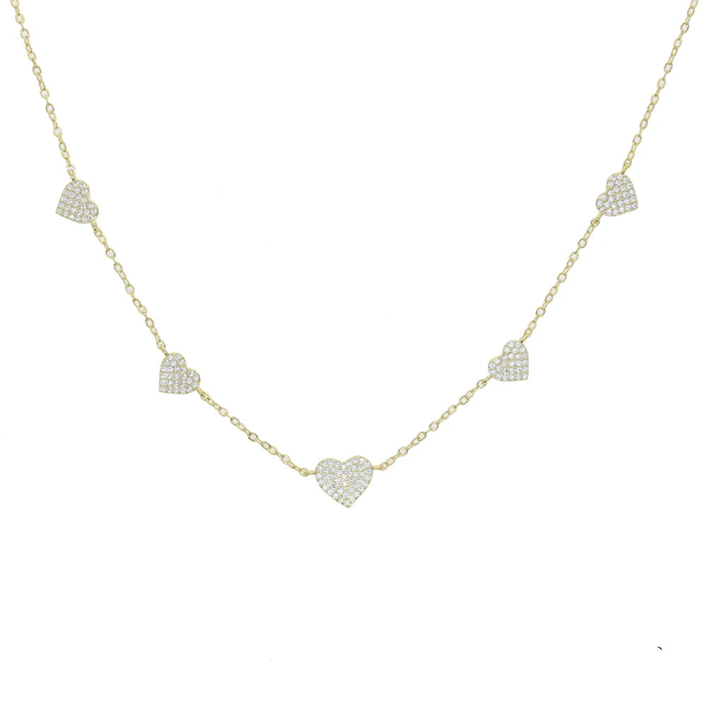 Kette Herz Gold Diamant