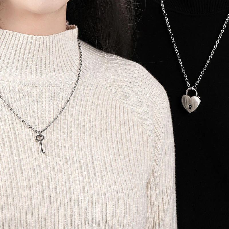 best-friend-necklaces-heart-and-key
