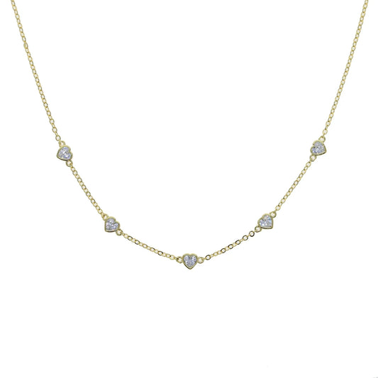 Herz Anhänger Gold Mit Diamanten