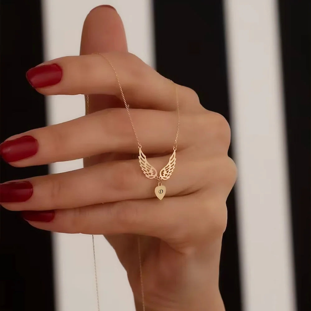 Goldene Herzkette Mit Gravur