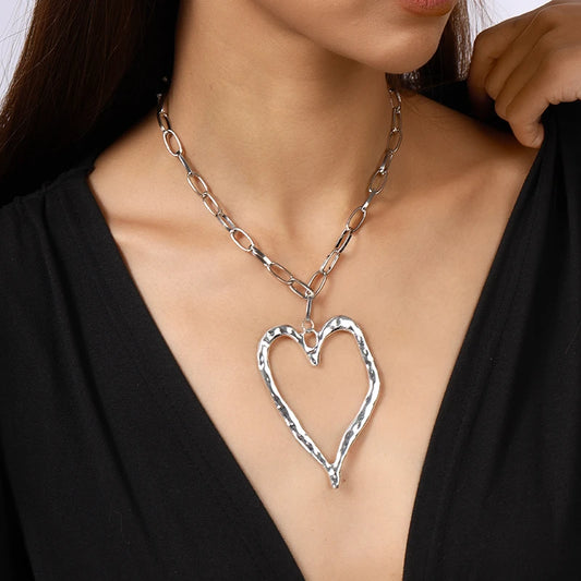 big-heart-necklace-silver