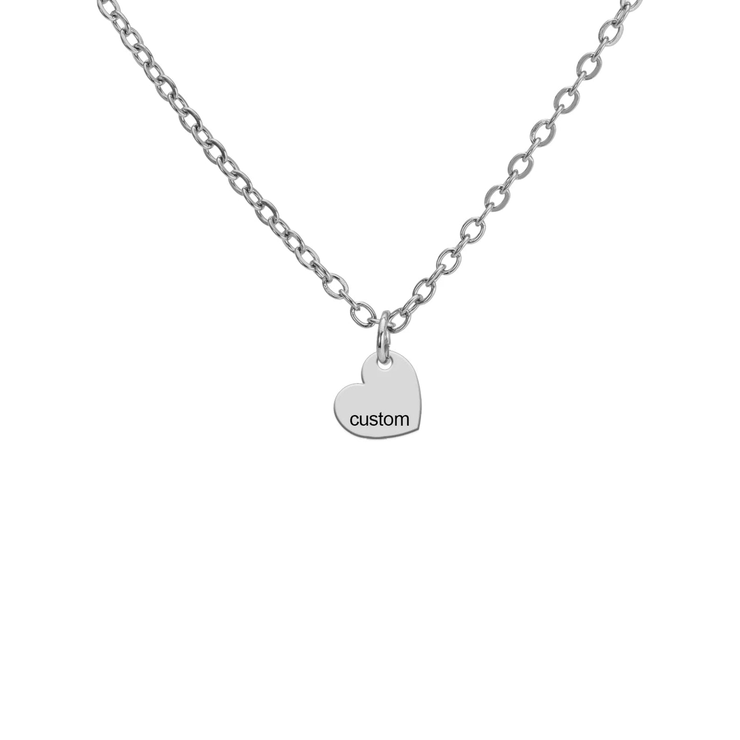 herzanhänger mit gravur silber