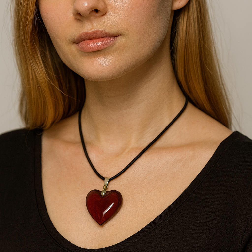 glas-anhanger-herz-rot