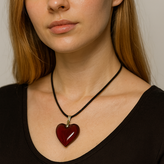 glas-anhanger-herz-rot