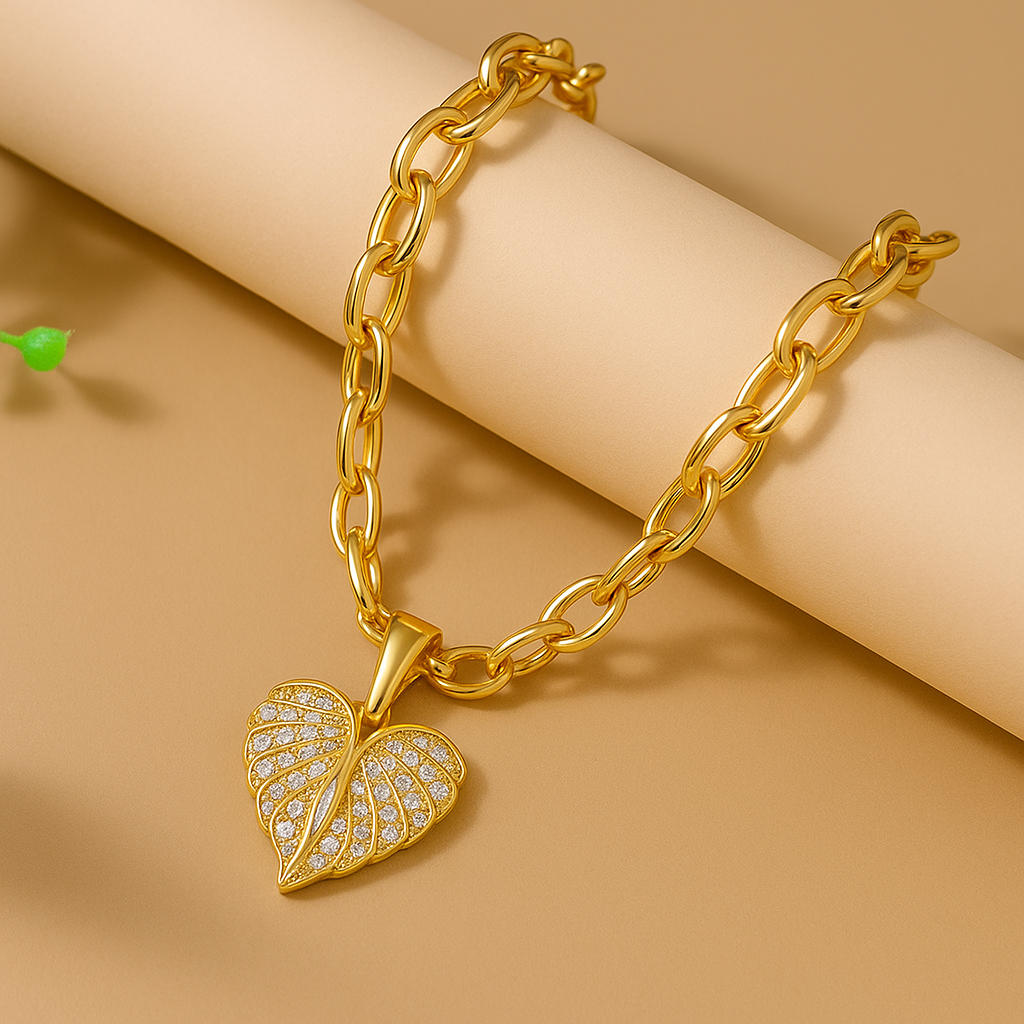 Gold Herz Anhänger Aufklappbar